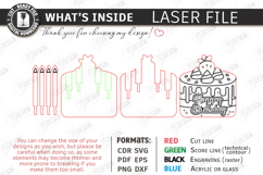 Birthday Money Holder Laser Cut|Cake Shape SVG|Greeting Card Product Image 3