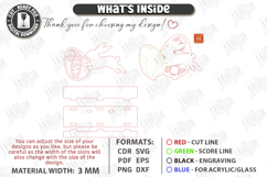 Minimalist Easter Bunny Shelf Sitter Laser Cut Bundle | CNC Product Image 4