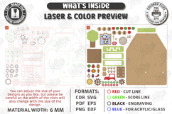 Personalized Busy Board Laser Cut Bundle | Montessori Toy Product Image 8