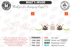 Easter Bunny Rocker Laser Cut | Tabletop Easter Decor | CNC Product Image 3