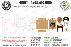 Make a Face Puzzle Laser Cut | My First Emotions | Wooden Pu Product Image 3