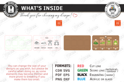 Life Cycle Puzzle Laser Cut | Educational Montessori Toy SVG Product Image 3