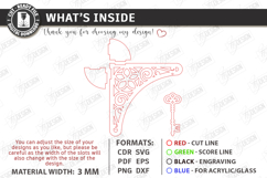 Decorative Bookshelf Corner Brackets Laser Cut | Home Decor Product Image 2