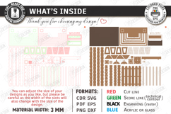 Outdoor Welcome Sign Planter Laser Cut | Street Lamp Post Product Image 3