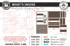 Retro Treasure Chest Laser Cut | Vintage Box | Jewelry Boxes Product Image 3