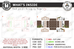 Tea Storage and Chocolate Box Laser Cut | Keepsake Packaging Product Image 2