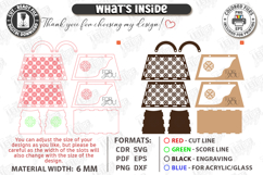 Flowers Basket Laser Cut | Floral Basket | Bouquet Holder Product Image 3