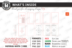 Backgammon Board Laser Cut Bundle | Board Game | Glowforge Product Image 7