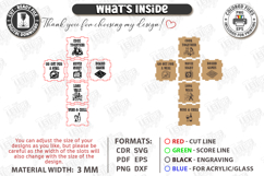 Decision Making Dice Laser Cut Files | Food and Activity SVG Product Image 3