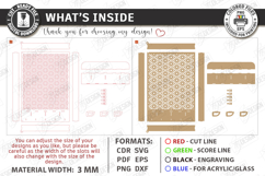 Electricity Meter Box Cover Laser Cut | Wall Decor | Pattern Product Image 9