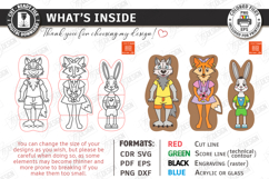 Animals Puzzles Laser Cut Bundle | Mix and Match Games SVG Product Image 9