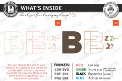 Wooden Letter Bookshelf Laser Cut | Wall Shelf | Home Decor Product Image 2