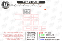 Bead Organizer Box Laser Cut |Storage Box| Create with Love Product Image 3