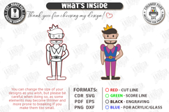 Clothespin Puppets Laser Cut | Moving Mouth DIY Toy Designs Product Image 3