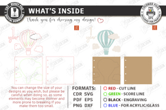 3D Baby Photo Album Laser Cut Bundle | Layered Memory Book Product Image 19