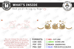 Easter Bunny Rocker Laser Cut | Standing Rabbit Table Decor Product Image 2