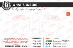 Flowers Basket Laser Cut | Bouquet Holder | Gift Basket SVG Product Image 3