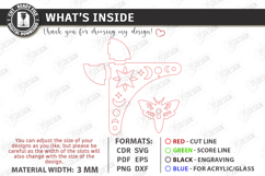 Decorative Bookshelf Corner Brackets Laser Cut | Home Decor Product Image 2