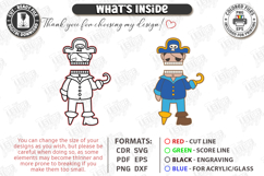 Clothespin Puppets Laser Cut | Moving Mouth DIY Toy Designs Product Image 3