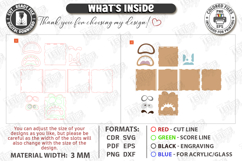 Tissue Box Laser Cut | Funny Monster SVG | Tissue Box Covers Product Image 2