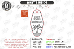 Retro Sarcastic Motel Keychain Laser Cut | Laser Engraving Product Image 3