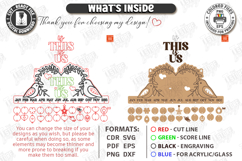 Family Birthdays Calendar Laser Cut Bundle|Family Events SVG Product Image 15