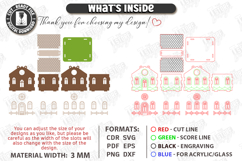 Candle House Laser Cut | Night Light | Candle Holder | CNC Product Image 3