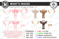 3D Layered Easter Decor Laser Cut Bundle | Night Light SVG Product Image 5