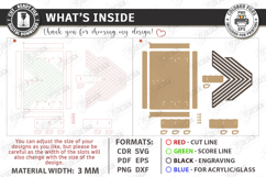 Electricity Meter Box Cover Laser Cut | Wall Decor | Pattern Product Image 10