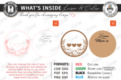 Family Name Signs Laser Cut Bundle | Mother's Day Gift Idea Product Image 5