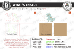 3D Baby Photo Album Laser Cut | Layered Memory Book Cover Product Image 3