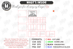 Bead Organizer Box Laser Cut|Storage Box|Inspire and Create Product Image 3