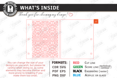 Notebook Cover Laser Cut | 3D Planner Cover | Album Cover Product Image 3