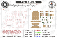 Mother's Day Miniature Roombox Laser Cut Bundle | 3D Layered Product Image 5