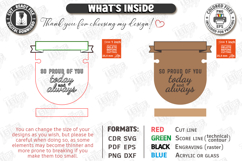 Graduation Bracelet Holder Laser Cut Bundle | Grad 2026 |CNC Product Image 14