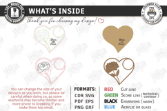 Heart Tea Light Candle Holder Laser Cut | Valentines Day SVG Product Image 3