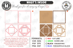 Wooden Snack Serving Tray Laser Cut | Modular Serving Board Product Image 3