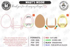 My First Easter Photo Frame Laser Cut | Easter Picture Frame Product Image 3