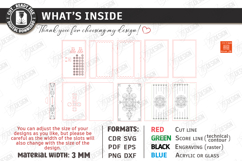 Backgammon Board Laser Cut | Board Game SVG | Glowforge File Product Image 2