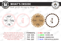 Dad Chore Wheel Laser Cut|Chore and Beer Reward| Wall Decor Product Image 3