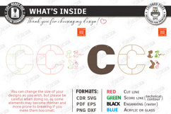 Wooden Letter Bookshelf Laser Cut | Wall Shelf | Home Decor Product Image 2