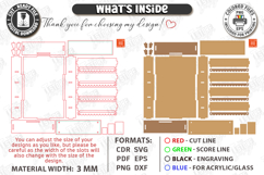 Miniature Bookshelves Laser Cut Bundle | Mini Bookcase | CNC Product Image 15
