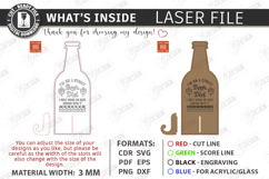 Beer Bottle Opener Laser Cut | Wall Mounted Bottle Opener Product Image 3