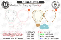 Kids Table Clock Laser Cut Bundle | Animal Shaped Clock SVG Product Image 10