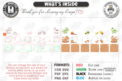 Baby Name Banner Laser Cut Bundle | Nursery Garlands Set SVG Product Image 15