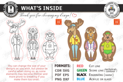 Animals Puzzle Laser Cut | Montessori | Educational Games Product Image 3