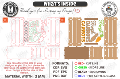 Easter Boxes and Crate Laser Cut Bundle | Bunny Baits | CNC Product Image 5