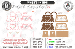 Flowers Basket Laser Cut | Floral Basket | Bouquet Holder Product Image 3