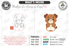 Finger Puppet Laser Cut|Animal Puppet|Kids Toy|Cartoon Style Product Image 2