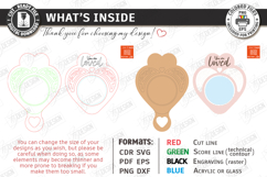 Affirmation Mirror Frame Laser Cut | Motivational Wall Frame Product Image 2